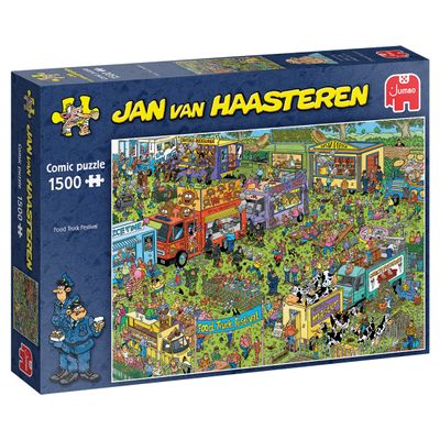 Jumbo Jan van Haasteren Food truck festival 1500 stukjes