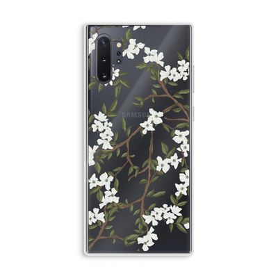 Blossoming spring: Samsung Galaxy Note 10 Plus Transparant Hoesje