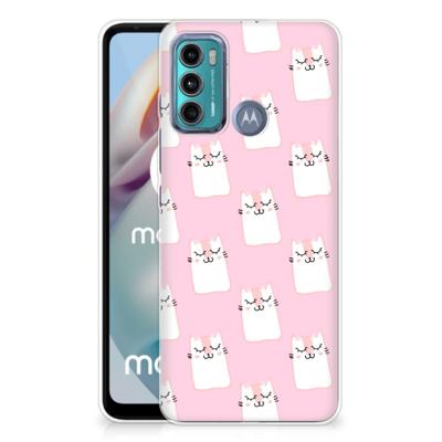 Motorola Moto G60 | TPU Hoesje | Sleeping Cats