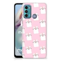 Motorola Moto G60 | TPU Hoesje | Sleeping Cats