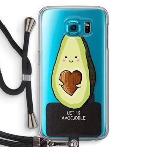 Avocuddle: Samsung Galaxy S6 Transparant Hoesje met koord