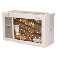 Kerstverlichting afstandsbediening warm wit buiten 700 lampjes - thumbnail