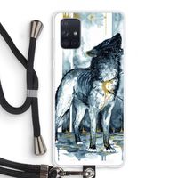 Bleeding Soul: Samsung Galaxy A71 Transparant Hoesje met koord