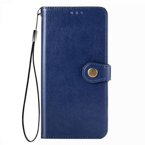 Samsung Galaxy A41 hoesje - Bookcase - Pasjeshouder - Portemonnee - Kunstleer - Blauw