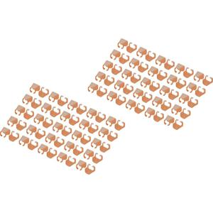 Digitus A-CC-O A-CC-O Gekleurde clips voor patchkabel Oranje