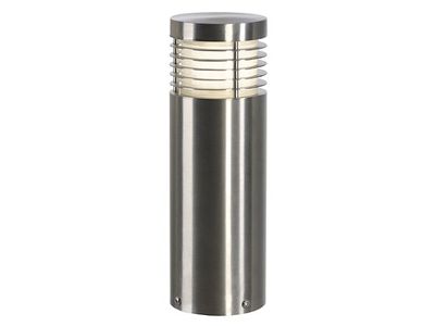 Buitenlamp staand design VAP SLIM 30 cm RVS E27