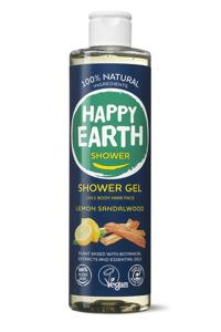 Happy Earth Pure showergel lemon sandalwood
