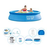 Intex Easy Set Rond 244x61 cm - Alles in 1 Zwembad Pakket - thumbnail