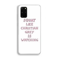 Christian Grey: Samsung Galaxy S20 Plus Transparant Hoesje