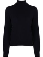 Comme Des Garçons Comme Des Garçons pull en cachemire à col roulé - Bleu