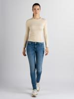 247Jeans Iris Skinny SK82 Medium Blue Denim - Dames Jeans - Slim Fit Jeans