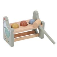 Tiamo Little farm hamerbankje met ballen