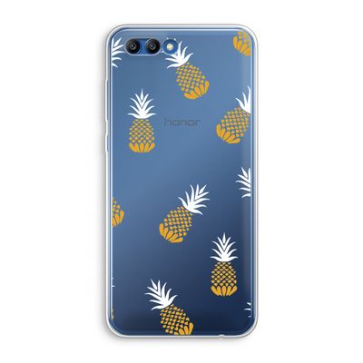 Ananasjes: Honor 10 Transparant Hoesje