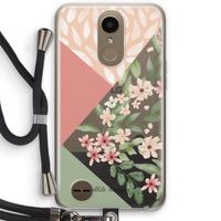 Sweet heaven geometrics: LG K10 (2017) Transparant Hoesje met koord
