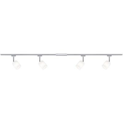 Paulmann Blossom Compleet railsysteem URail G9 40 W LED Chroom, Chroom (mat), Satijn