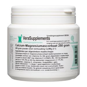 VeraSupplements Calcium-Magnesiumascorbaat Poeder