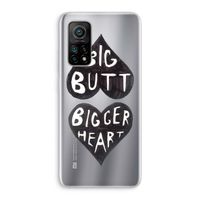 Big butt bigger heart: Xiaomi Mi 10T 5G Transparant Hoesje