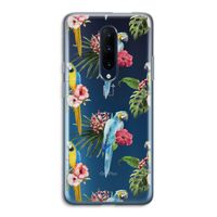 Kleurrijke papegaaien: OnePlus 7 Pro Transparant Hoesje