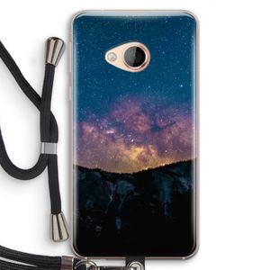 Travel to space: HTC U Play Transparant Hoesje met koord