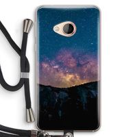 Travel to space: HTC U Play Transparant Hoesje met koord