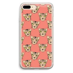 Tijger: iPhone 7 Plus Transparant Hoesje