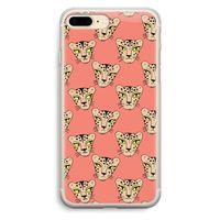 Tijger: iPhone 7 Plus Transparant Hoesje