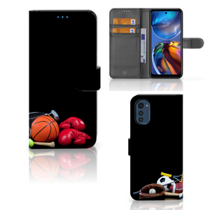 Motorola Moto E32 | Moto E32s Wallet Case met Pasjes Sports