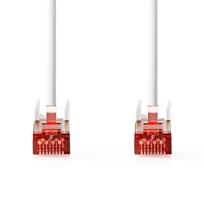 Nedis CAT6a netwerkkabel | S/FTP | RJ45 Male | RJ45 Male | 10.00 m | Rond | LSZH | Wit | Doos - CCGB85330WT100