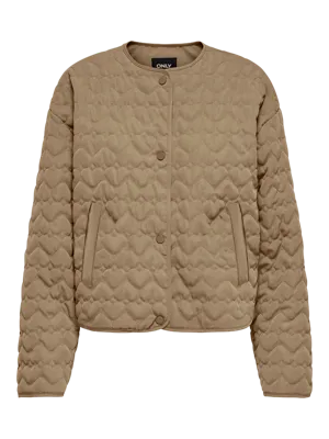 Only Heart Quilted Jas