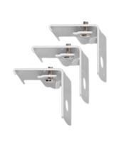 HEMA Steunen 3cm voor gordijn U-rail - 3 stuks (wit)