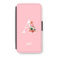 Pink Bouquet: iPhone 8 Plus Flip Hoesje - thumbnail