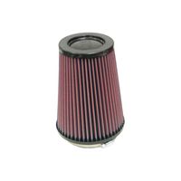 K&N universeel conisch filter 102mm aansluiting, 137mm Bodem, 102mm Top, 178mm, carbon top (RP-4970) RP4970 - thumbnail
