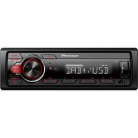 Pioneer MVH-130DAB autoradio Zwart, Rood 200 W