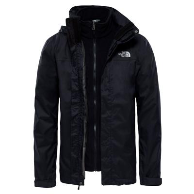 The North Face Evolve II Triclimate 3 in 1 jas Heren Tnf Black XL