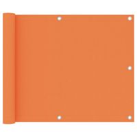 vidaXL Balkonscherm 75x500 cm oxford stof oranje