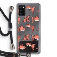 Blub: Samsung Galaxy A41 Transparant Hoesje met koord Blub: Samsung Galaxy A41 Transparant Hoesje met koord