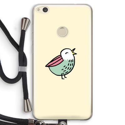 Birdy: Huawei Ascend P8 Lite (2017) Transparant Hoesje met koord