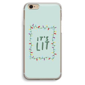 It's Lit: iPhone 6 / 6S Transparant Hoesje