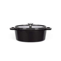 Pirofila ovale - Livoo - MEP129N - Nero