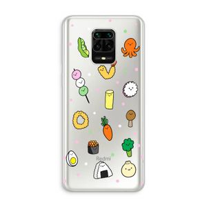 Happy bento friends: Xiaomi Redmi Note 10 Lite Transparant Hoesje