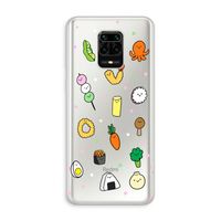 Happy bento friends: Xiaomi Redmi Note 10 Lite Transparant Hoesje