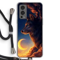 Night Guardian: OnePlus Nord 2 5G Transparant Hoesje met koord