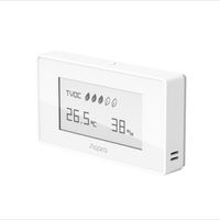 Aqara Draadloze temperatuur- en luchtvochtigheidssensor AAQS-S01 Wit Apple HomeKit - thumbnail