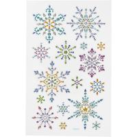 Creativ Company Diamond stickers, ijskristallen, vel 10x16 cm, 1 vel