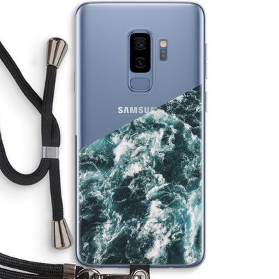 Zee golf: Samsung Galaxy S9 Plus Transparant Hoesje met koord