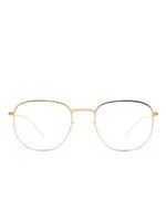 Mykita lunettes de vue Ryker à monture carrée - Or