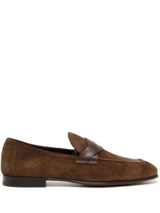 TOM FORD mocassins Sean en daim - Marron