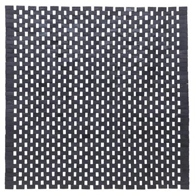 Sealskin Badmat Woodblock 60x60 cm Teak Zwart