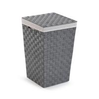 Wasmand Versa Grijs Polyester Metaal Polypropyleen 33 x 52 x 33 cm