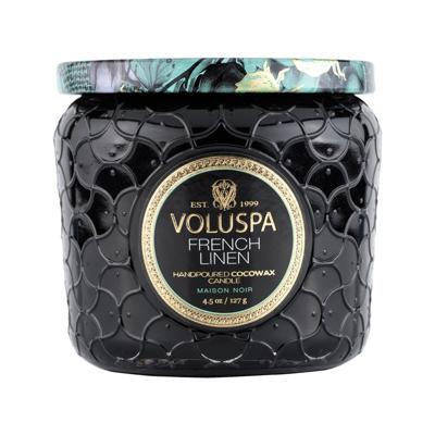 Voluspa Maison Noir French Linen Petite Jar Candle 127gr